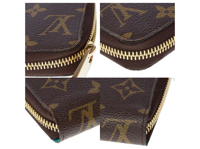 Accessorio LOUIS VUITTON Zippy in Tela Marrone - 102202 - vista 12