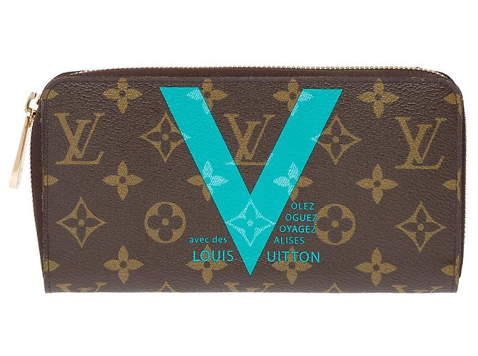 Accessorio LOUIS VUITTON Zippy in Tela Marrone - 102202 - vista 3
