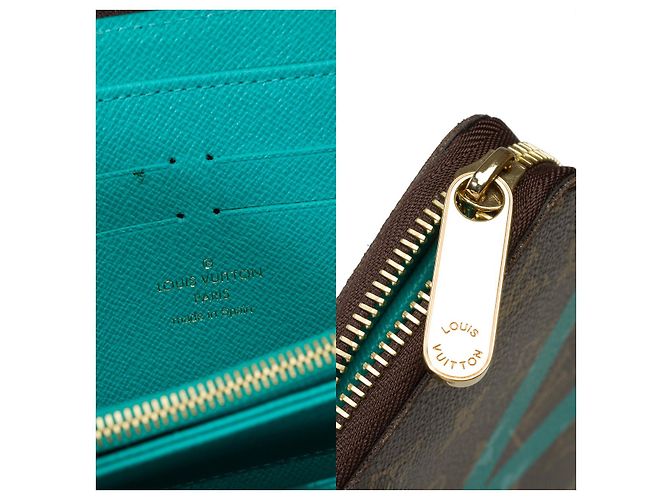Accessorio LOUIS VUITTON Zippy in Tela Marrone - 102202 - vista 7