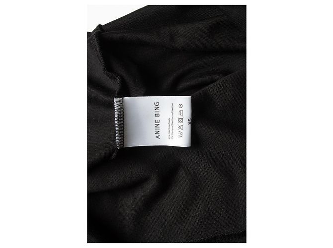 Anine Bing, schwarzes Kleid - Ansicht 6