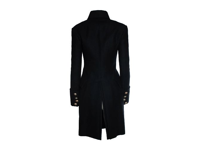 Saint Laurent, décolleté Tribute 16 in suede con lacci Nero - vista 2