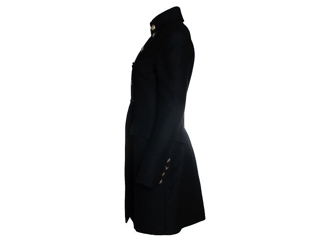 Saint Laurent, décolleté Tribute 16 in suede con lacci Nero - vista 3