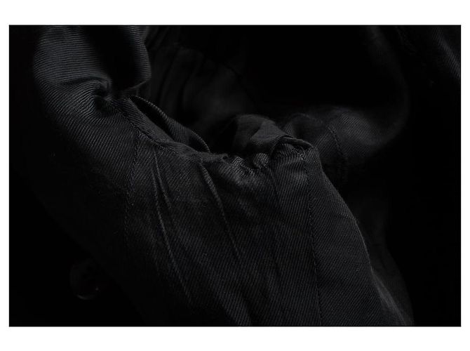 Saint Laurent, décolleté Tribute 16 in suede con lacci Nero - vista 6