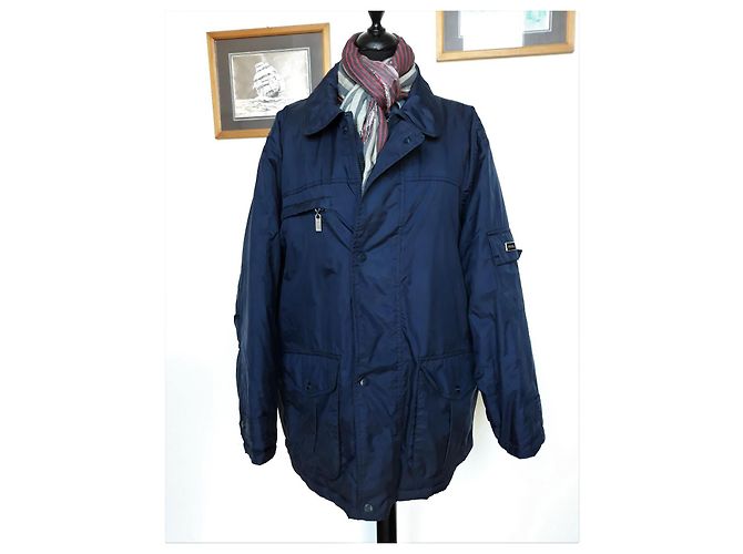 Giacca Gianfranco Ferré in nylon blu - vista 2