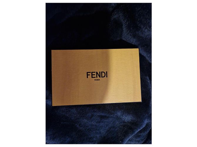 Borsa Fendi Nano Baguette Bianco Blu - vista 12