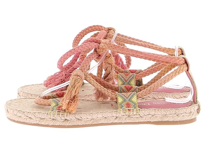 Sandali Dior T.EU 37 Tessuto Rosa - vista 3