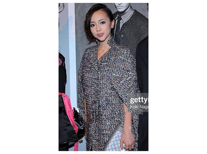 Chanel Chaqueta de tweed Lesage con botones CC Multicolor - vista 2