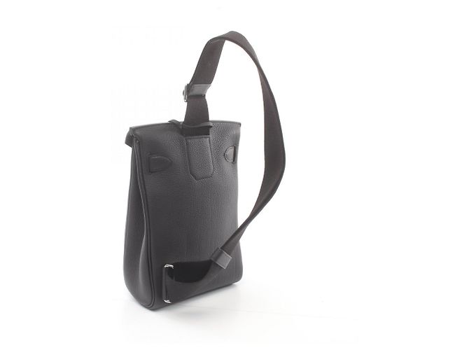 Hermès Sac de taille Hermes Kelly Akkad PM Noir - vue 3