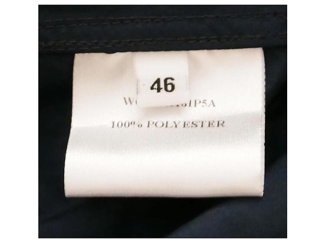 Abrigo trench acampanado Corsage Lanvin Primavera 2005 FR46/UK18 Azul - vista 5