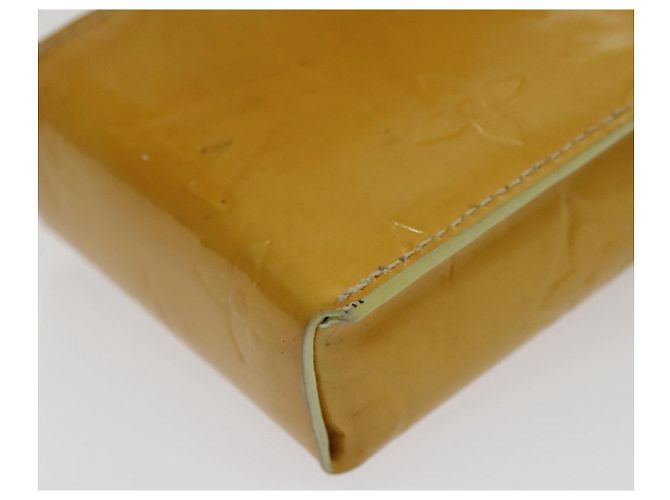 LOUIS VUITTON Monogram Vernis Walker Borsa a Spalla Grigia M91031 LV Auth ar12588 D'oro - vista 18