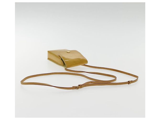 LOUIS VUITTON Monogram Vernis Walker Borsa a Spalla Grigia M91031 LV Auth ar12588 D'oro - vista 7