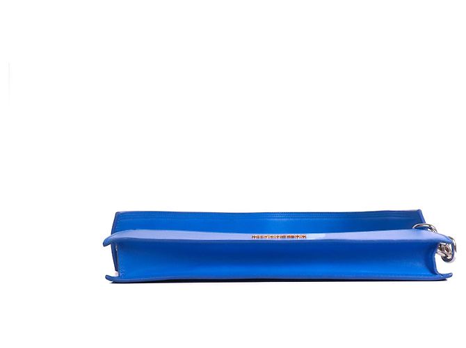 JACQUEMUS - Ciuciu Jacquemus Schultertasche aus blauer Leder - Ansicht 4