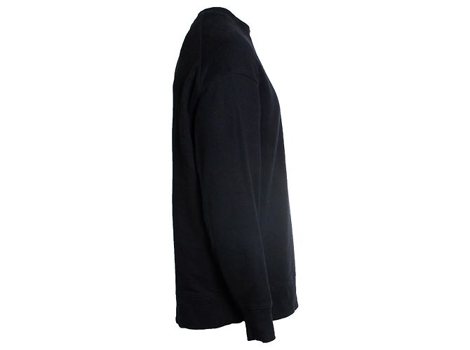 Y3 Y-3, suéter negro de cuello redondo - vista 2