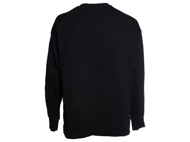 Y3 Y-3, suéter negro de cuello redondo - vista 3