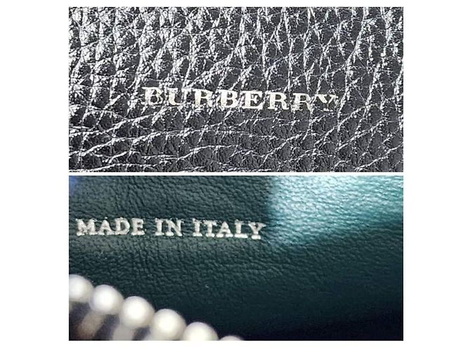 Sac Barrel en cuir de veau noir BURBERRY - vue 5
