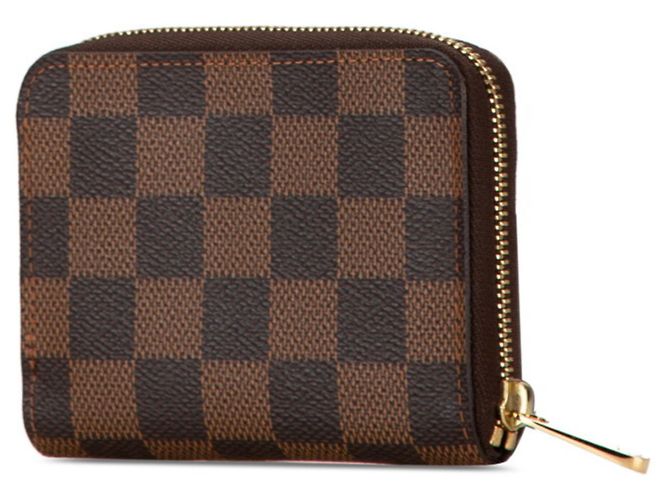 Monedero Zippy Damier Louis Vuitton Castaño - vista 2