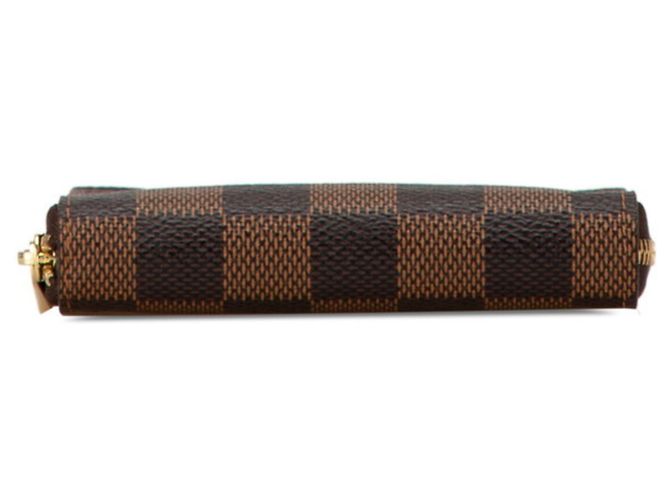 Monedero Zippy Damier Louis Vuitton Castaño - vista 3