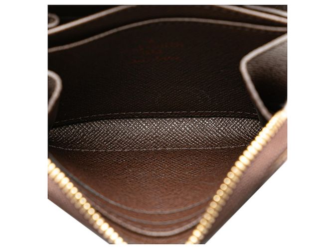 Monedero Zippy Damier Louis Vuitton Castaño - vista 5