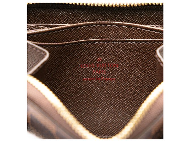 Monedero Zippy Damier Louis Vuitton Castaño - vista 6