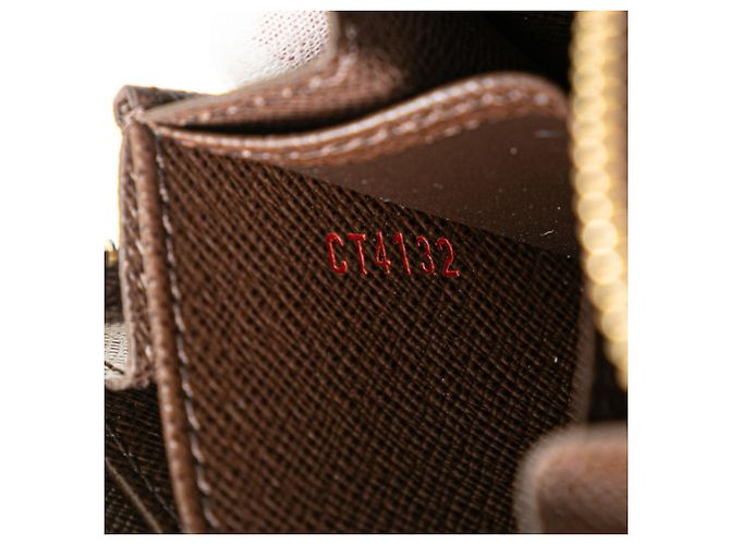 Monedero Zippy Damier Louis Vuitton Castaño - vista 7