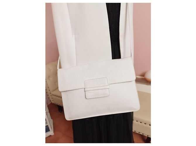 Borsa a mano Furla in pelle bianca Bianco - vista 11