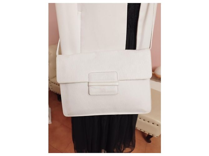 Borsa a mano Furla in pelle bianca Bianco - vista 19