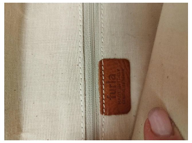 Borsa a mano Furla in pelle bianca Bianco - vista 3