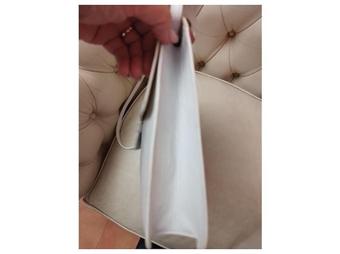 Borsa a mano Furla in pelle bianca Bianco - vista 7