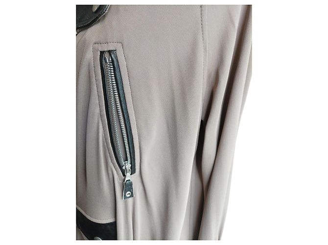 Jean Paul Gaultier Biker Jacke Beige - Ansicht 2