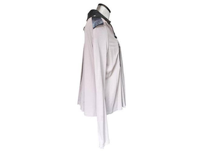 Jean Paul Gaultier Biker Jacke Beige - Ansicht 4