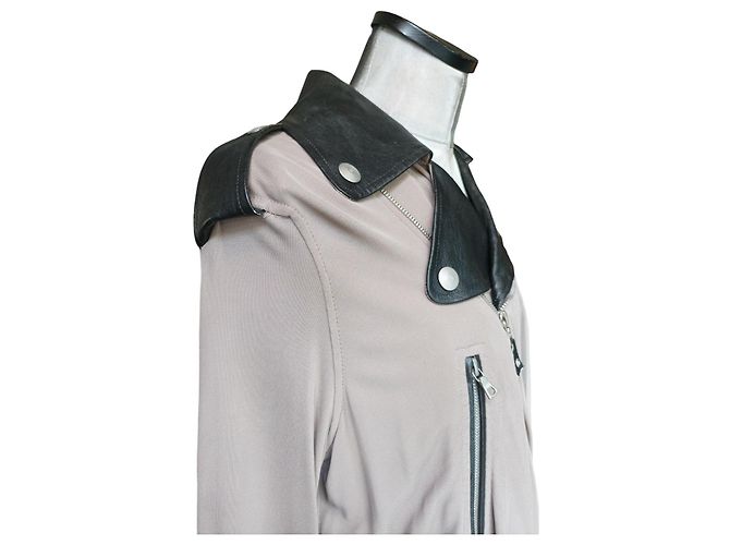 Jean Paul Gaultier Biker Jacke Beige - Ansicht 6