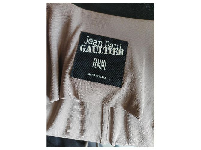 Jean Paul Gaultier Biker Jacke Beige - Ansicht 7