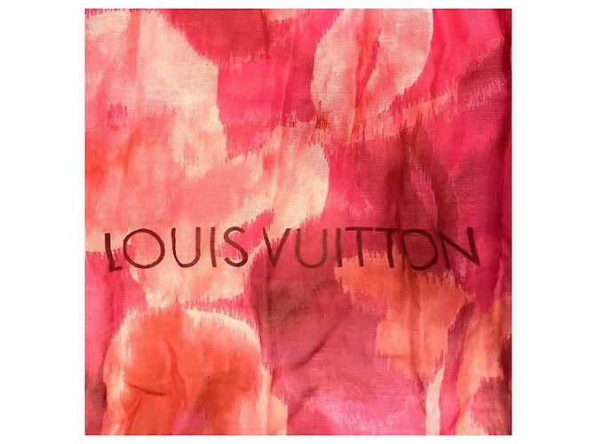 Sciarpa Ikat Estiva Louis Vuitton Rosa - vista 2
