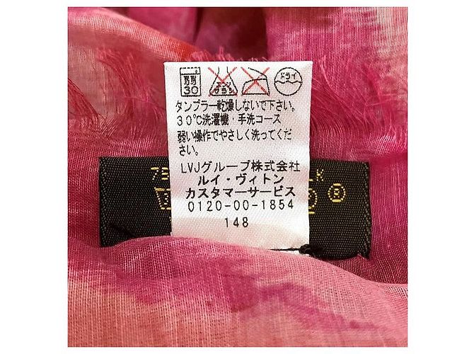Sciarpa Ikat Estiva Louis Vuitton Rosa - vista 3