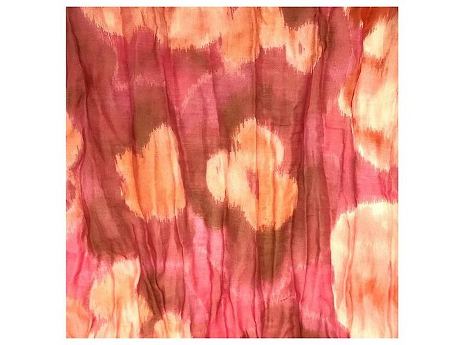 Sciarpa Ikat Estiva Louis Vuitton Rosa - vista 5