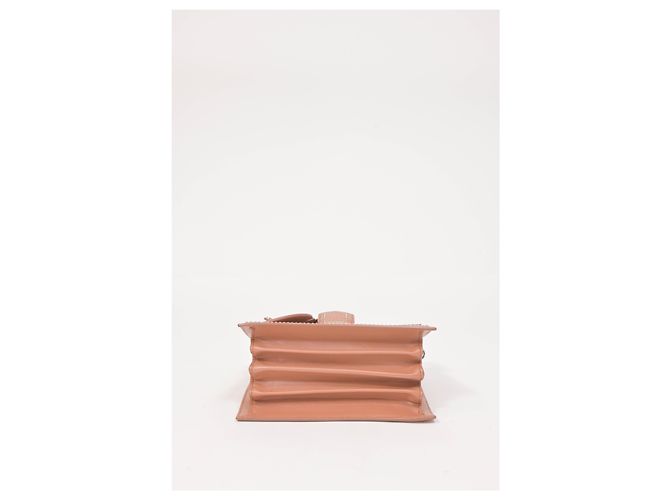Alaïa Borsa Alaia Leonie in pelle marrone Rosso - vista 11