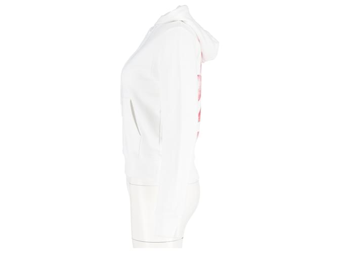 Off White Sudadera Off-White con estampado de flecha en algodón blanco - vista 5
