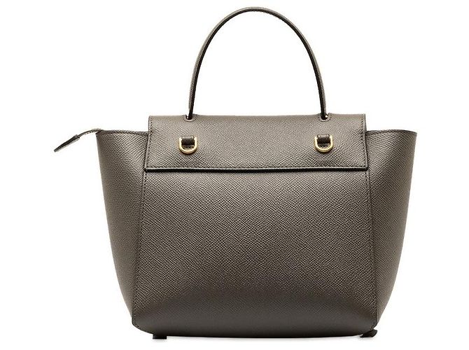 Belt Bag Céline Borsa a mano in pelle Celine Nano Belt Grigio - vista 4