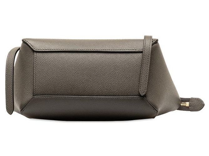 Belt Bag Céline Borsa a mano in pelle Celine Nano Belt Grigio - vista 5