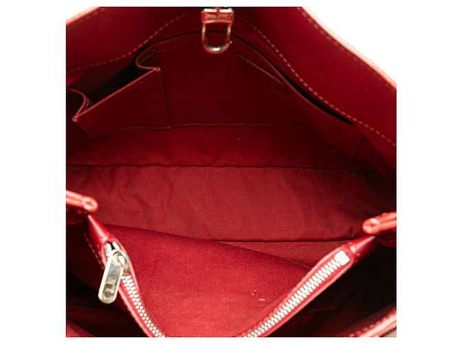 Borsa Tote Epi Passy GM di Louis Vuitton Rosso - vista 4