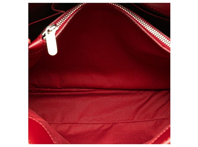 Borsa Tote Epi Passy GM di Louis Vuitton Rosso - vista 5