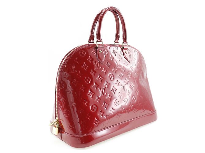 Borsa Alma GM Louis Vuitton Rosso - vista 3