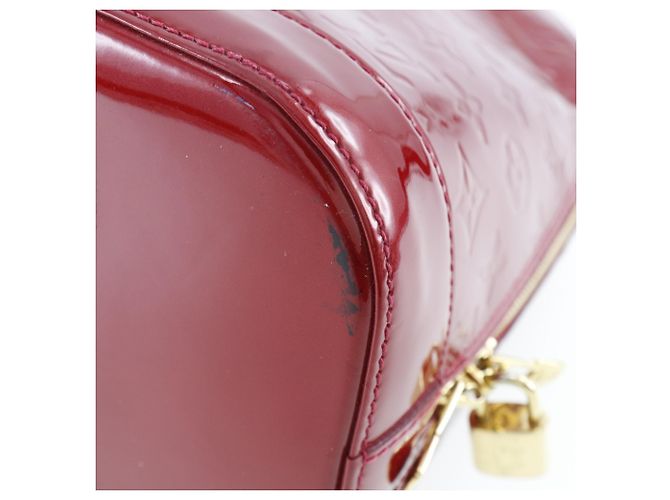 Borsa Alma GM Louis Vuitton Rosso - vista 5