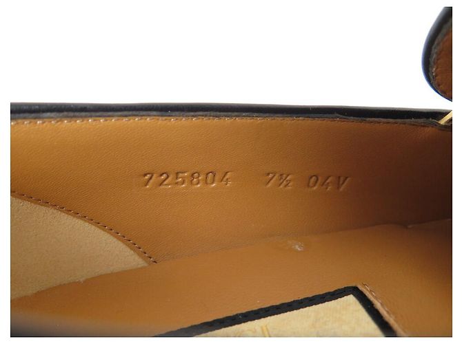 NEUF CHAUSSURES GUCCI 725804 MOCASSINS A PAMPILLES PYTHON 7.5 41.5 LOAFERS - vue 9