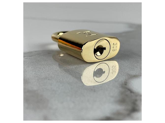 Lucchetto Louis Vuitton D'oro - vista 4