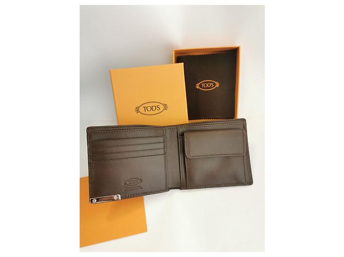 Autre Marque Tod's wallet dark brown leather - view 10