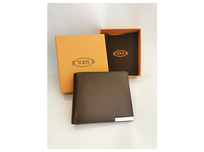 Autre Marque Tod's wallet dark brown leather - view 12