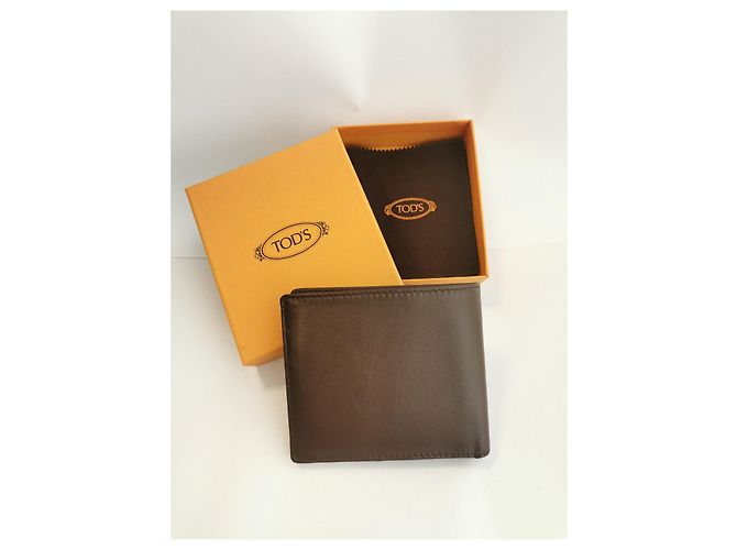 Autre Marque Tod's wallet dark brown leather - view 7