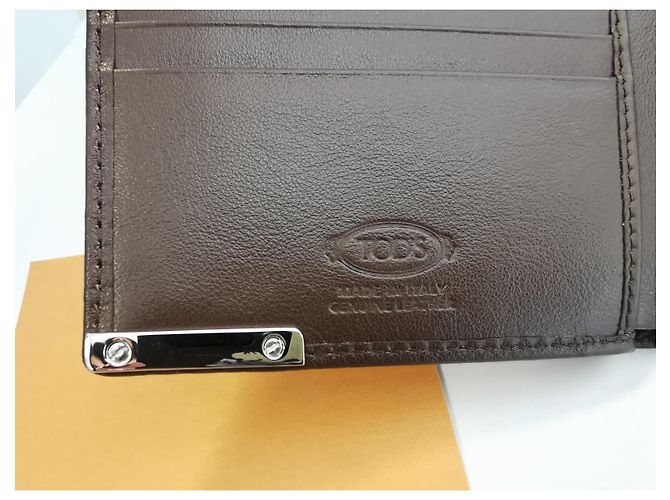 Autre Marque Tod's wallet dark brown leather - view 9