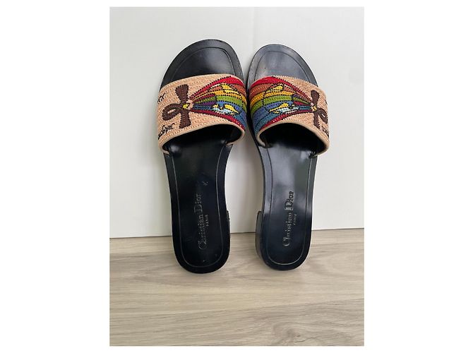 Dior Mules compensées - vue 4